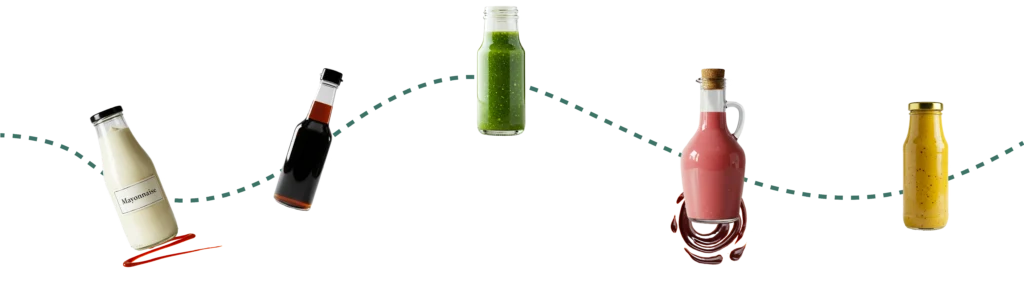 Sauces bottle